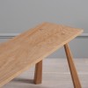 Handcrafted Oak Dining Bench