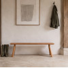 Handcrafted Oak Dining Bench