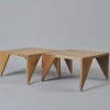 Post-modern oak table