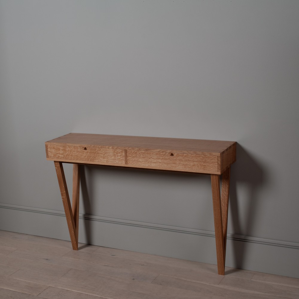 Oak Console Table. TVC1