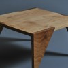 Post-modern walnut table
