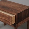 Handcrafted Walnut End Tables. 