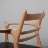 Scandinavian Oak Armchair