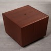 Modernist Teak Cube