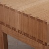 K2 Oak Drawer Table