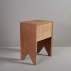 English Oak Mitre Nightstands. OWM1