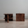 Large WCP2 Walnut Pillar Table