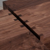 Large WCP2 Walnut Pillar Table