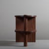 Large WCP2 Walnut Pillar Table