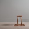 Oak Rocking Stool