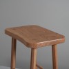 Oak Rocking Stool