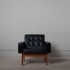 Danish Oak Lounge Chairs