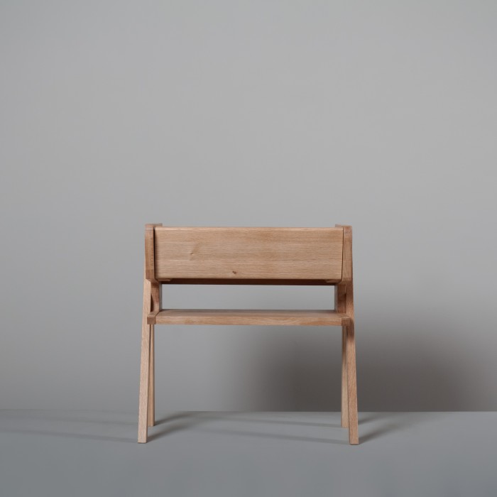 Oak Bedside Drawer