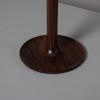 Concave Walnut Drink table