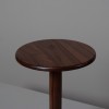 Concave Walnut Drink table