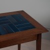 Oak & Ceramic Console Table