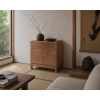 AKO3. Handcrafted Oak Nightstand Chest 