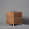 AKO3. Handcrafted Oak Nightstand Chest 