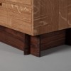 Handcrafted Oak & Walnut Chest. AOW3B