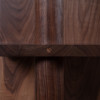 Walnut Pillar Table OWG1