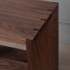 Walnut Pillar Table OWG1