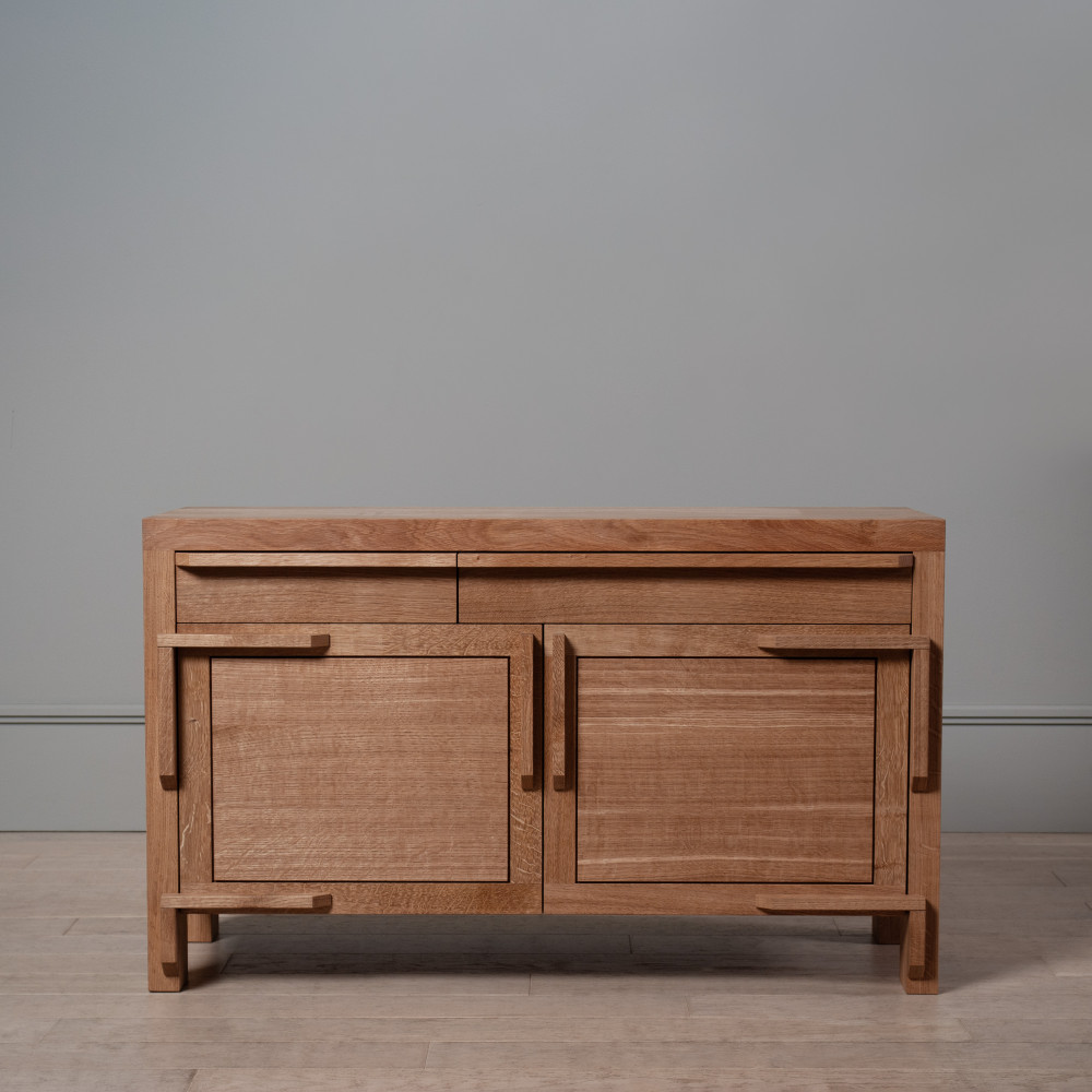 Panelled Oak Cabinet