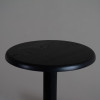 Black Ash Side Drink Table