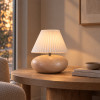 Large Handcrafted English Ash Lamp