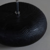 Large Handcrafted Scorched Yakisugi Lamp