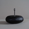 Large Handcrafted Scorched Yakisugi Lamp