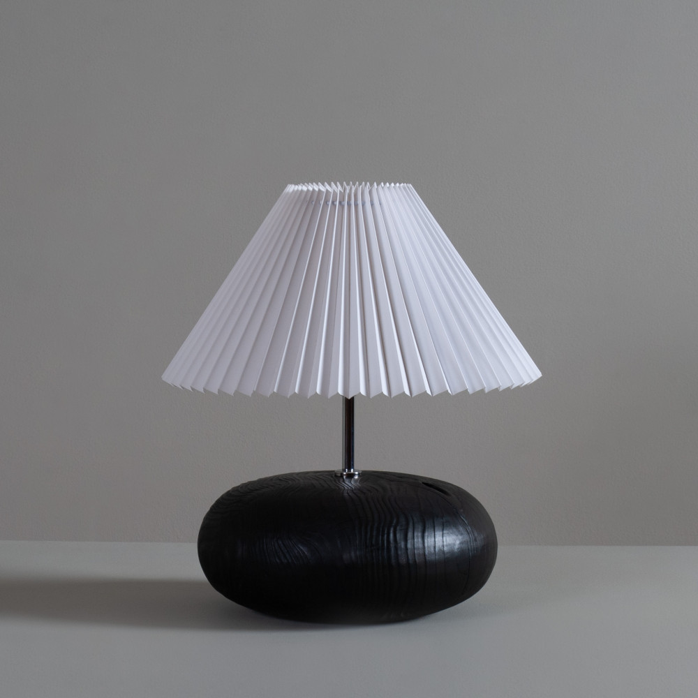 Handcrafted Scorched Yakisugi Lamp