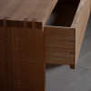 Large Handcrafted Oak Nightstand. Model BTD02.