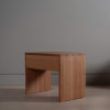 Large Handcrafted Oak Nightstand. Model BTD02.