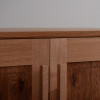 Oak Ziggurat Cabinet - Dry Bar