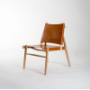 Leather Sling Easy Chair