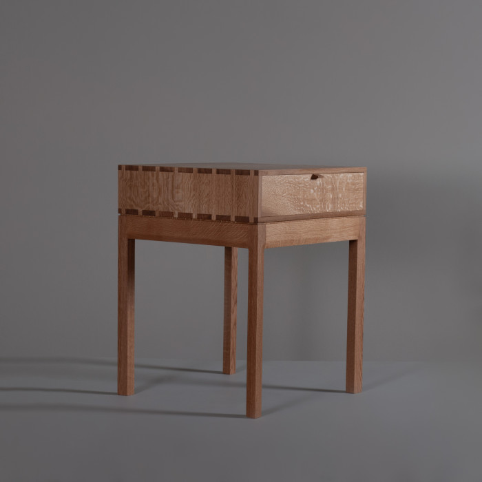 KB1 Oak Nightstand