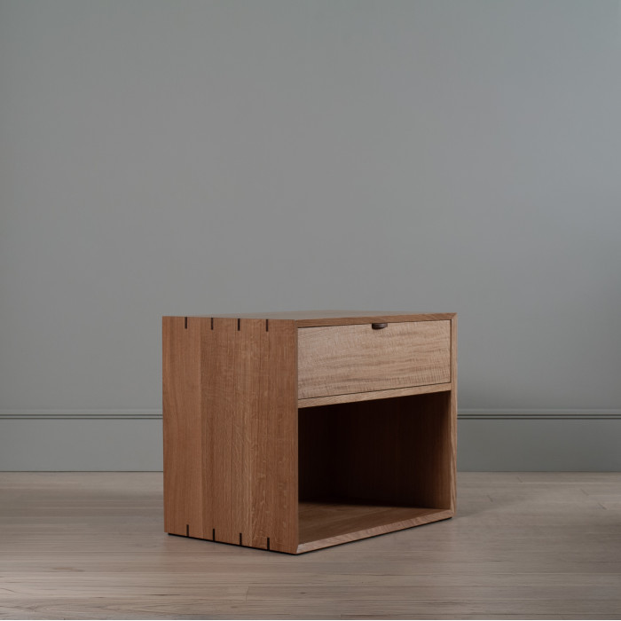 Large Oak Nightstand BC3
