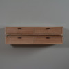 Floating Oak Console. BCC1