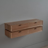 Floating Oak Console. BCC1